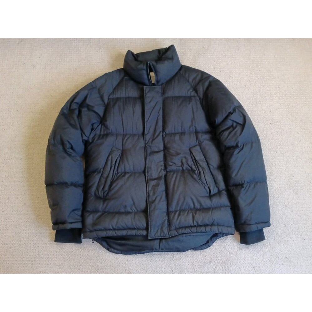 JW Anderson Uniqlo Puffer Jacket Mens Small Navy Blue